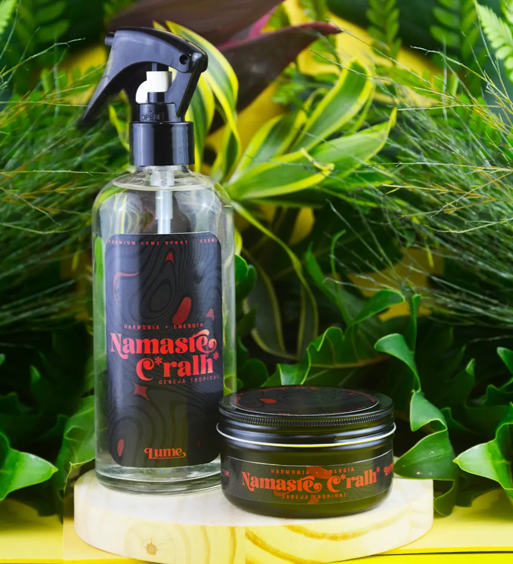 Kit Namaste C*ralh* - Vela 90g e Home Spray