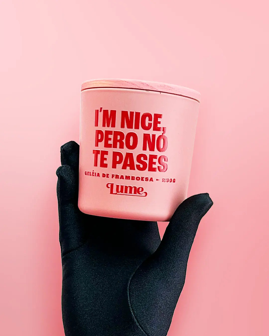 Vela I’m Nice 230g - Geleia de Framboesa