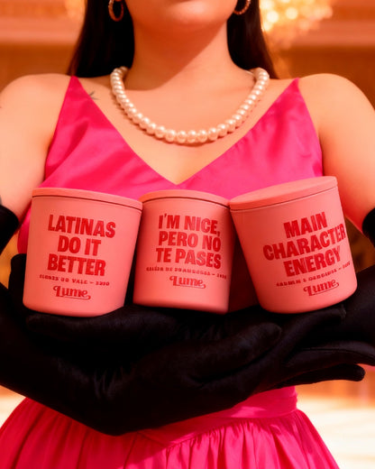 Kit Linha Pink - 3 Velas