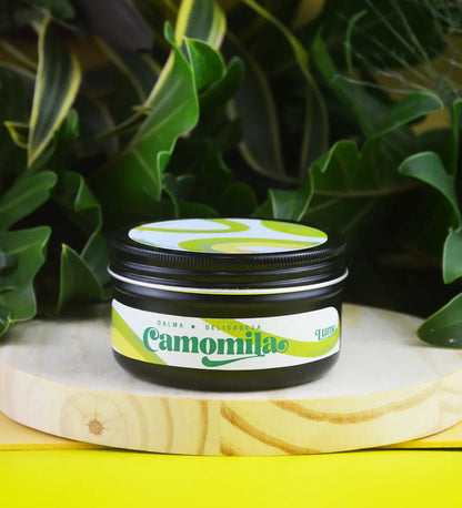 Kit Camomila - Vela 90g e Home Spray