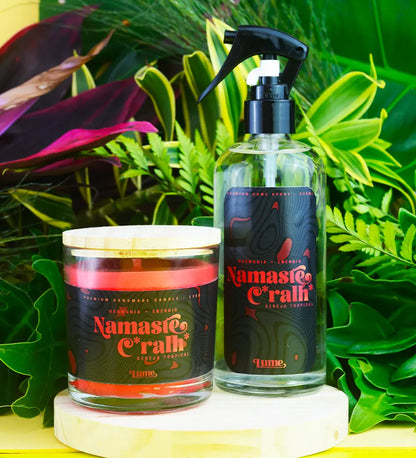 Kit Namaste C*ralh* - Vela 230g e Home Spray