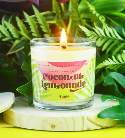 Kit Coconut Lemonade - Vela 230g e Home Spray