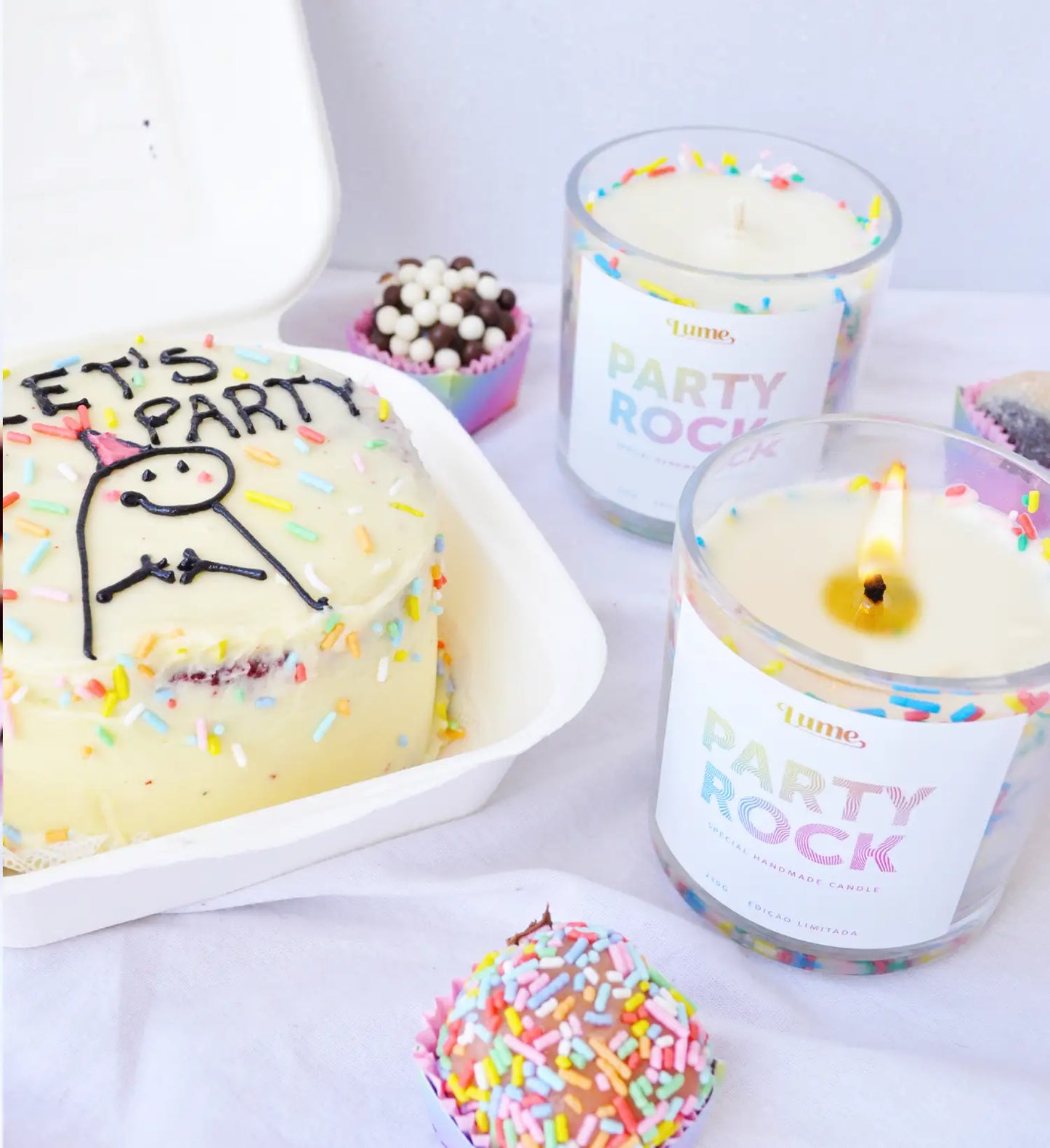 Vela Party Rock Vanilla 230g