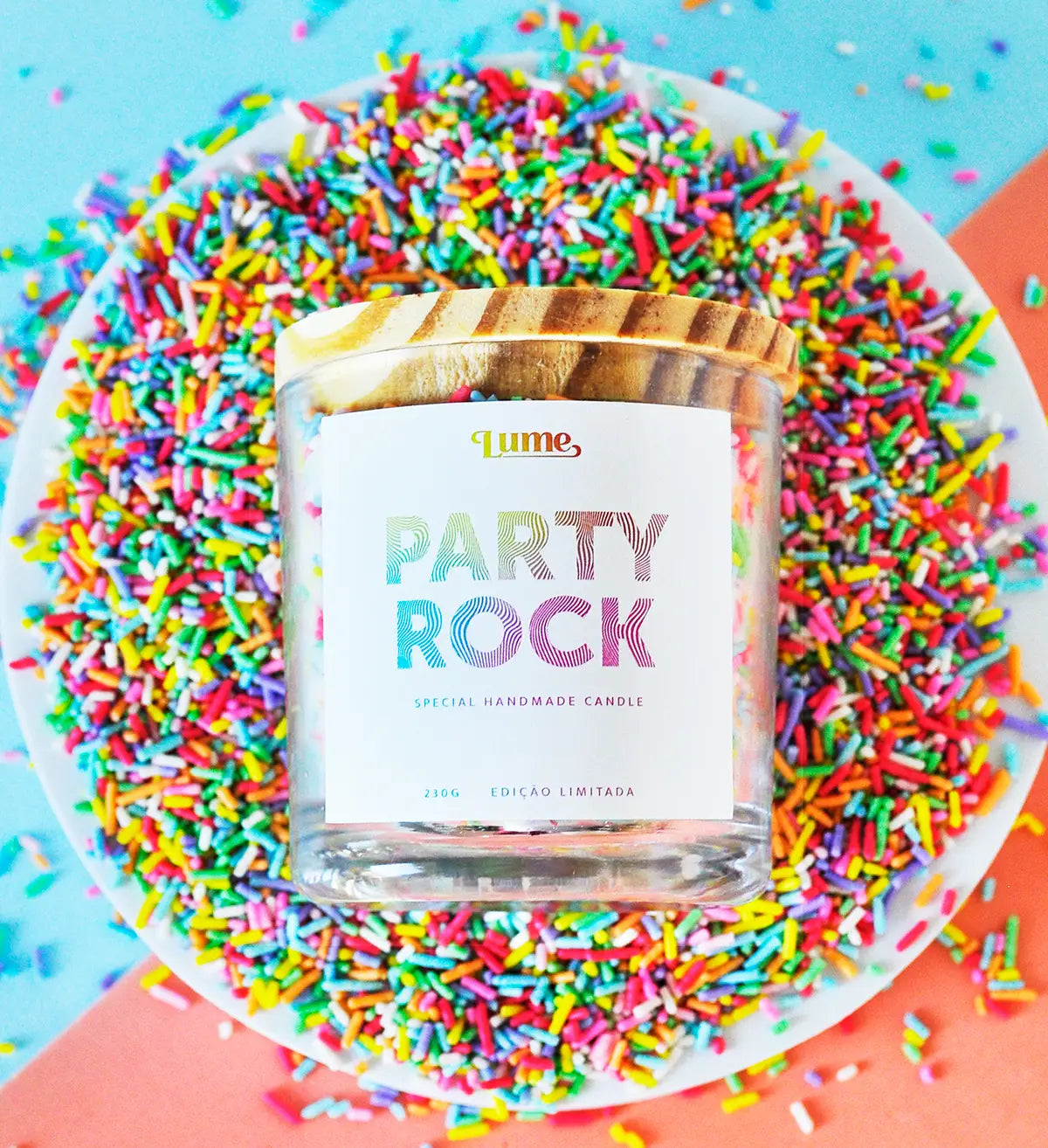 Vela Party Rock Vanilla 230g